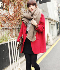 冬季 明星的御寒搭配