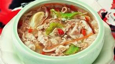 快乐生活一点通视频：牛蝎子火锅的做法