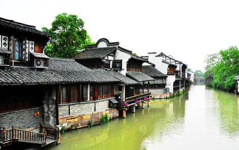 古朴气息浓郁的水乡乌镇